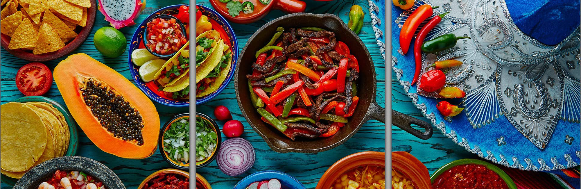 Our food welcomes you